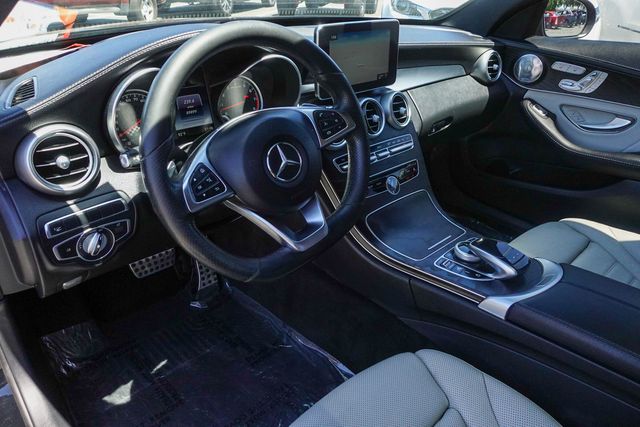 used 2017 Mercedes-Benz C-Class car, priced at $22,887