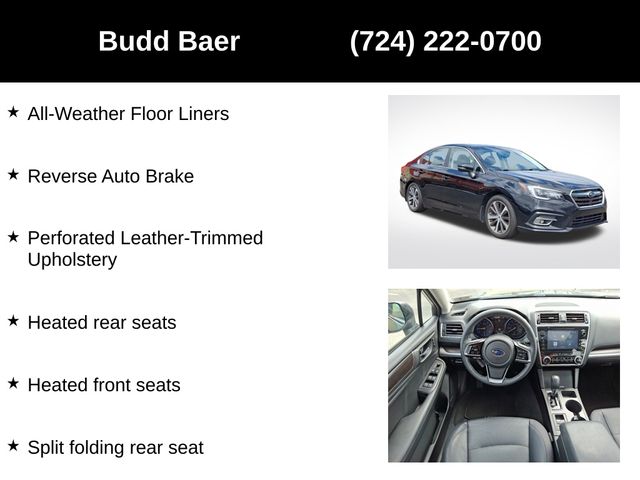 used 2018 Subaru Legacy car, priced at $15,655