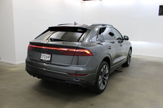 new 2025 Audi Q8 car, priced at $81,320