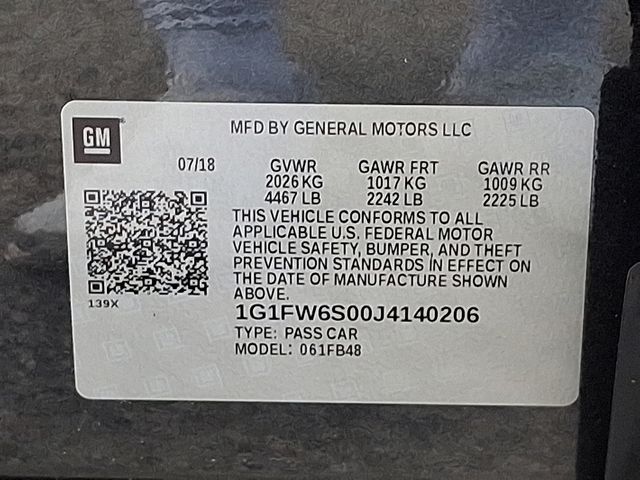used 2018 Chevrolet Bolt EV car, priced at $13,880