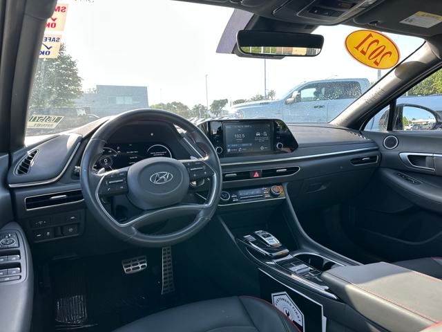 used 2021 Hyundai Sonata car, priced at $19,849