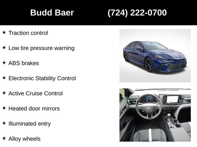 used 2025 Toyota Camry car, priced at $31,732