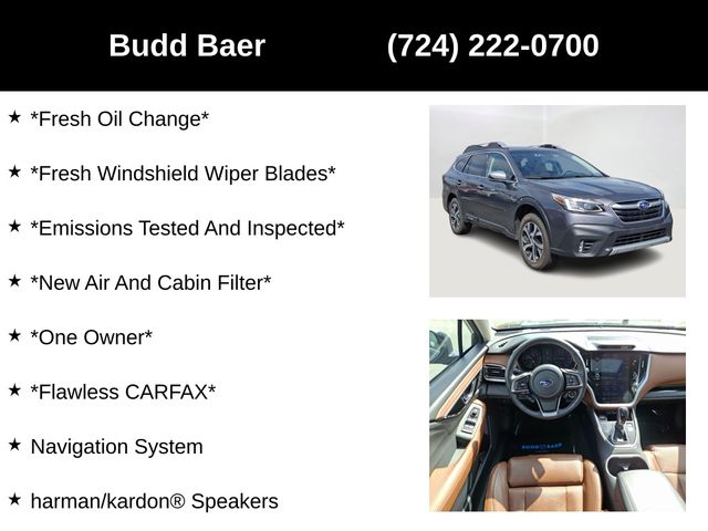 used 2022 Subaru Outback car, priced at $29,525