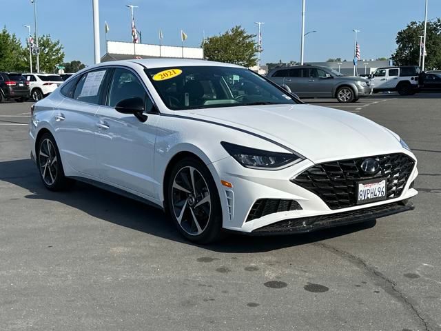 used 2021 Hyundai Sonata car, priced at $19,849