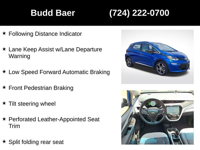 used 2019 Chevrolet Bolt EV car, priced at $15,550