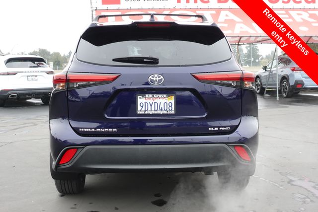 used 2023 Toyota Highlander car, priced at $37,300