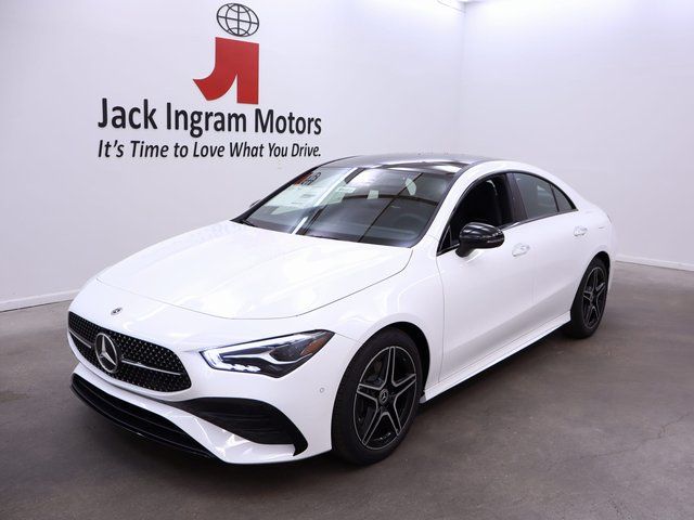 new 2025 Mercedes-Benz CLA car, priced at $52,605