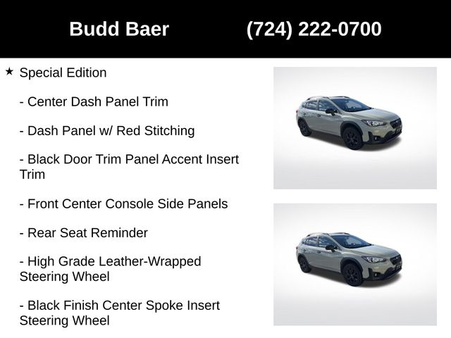 used 2023 Subaru Crosstrek car, priced at $23,893