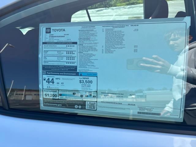 new 2025 Toyota Camry car, priced at $41,544