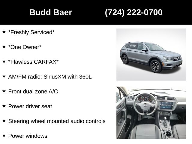 used 2021 Volkswagen Tiguan car, priced at $20,974