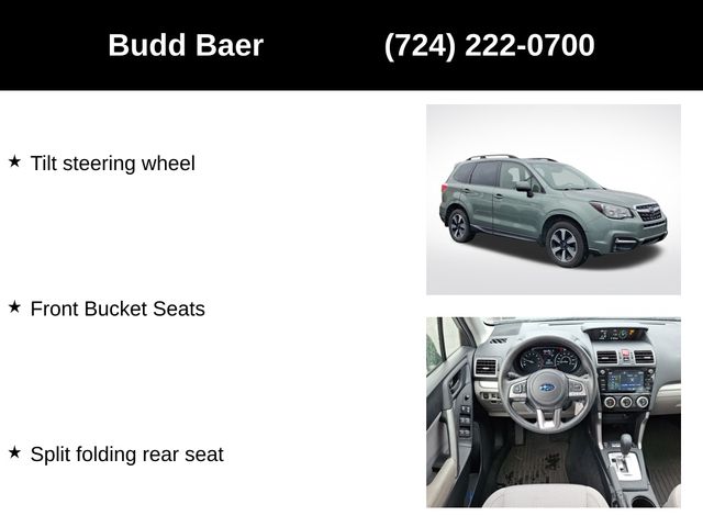 used 2018 Subaru Forester car, priced at $19,873