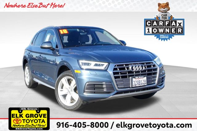 used 2018 Audi Q5 car, priced at $15,100