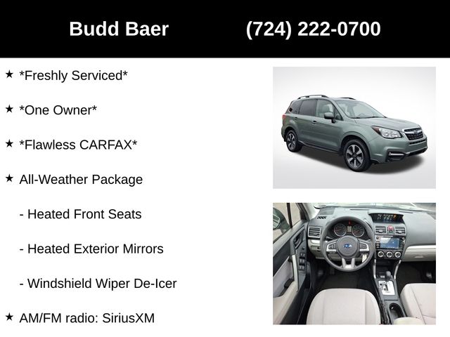 used 2017 Subaru Forester car, priced at $11,928