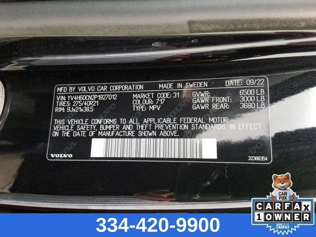 used 2023 Volvo XC90 Recharge Plug-In Hybrid car, priced at $49,999