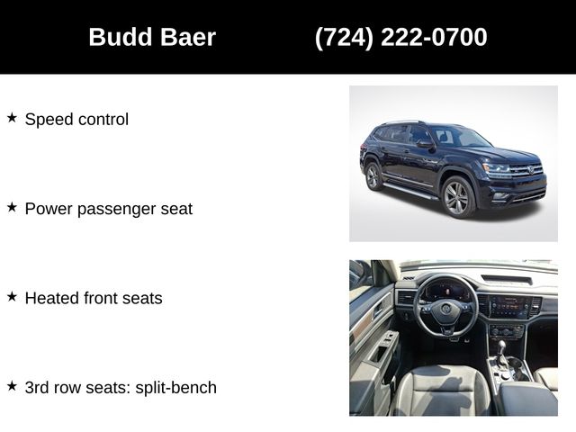 used 2019 Volkswagen Atlas car, priced at $24,550