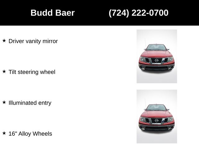 used 2016 Nissan Frontier car, priced at $17,440