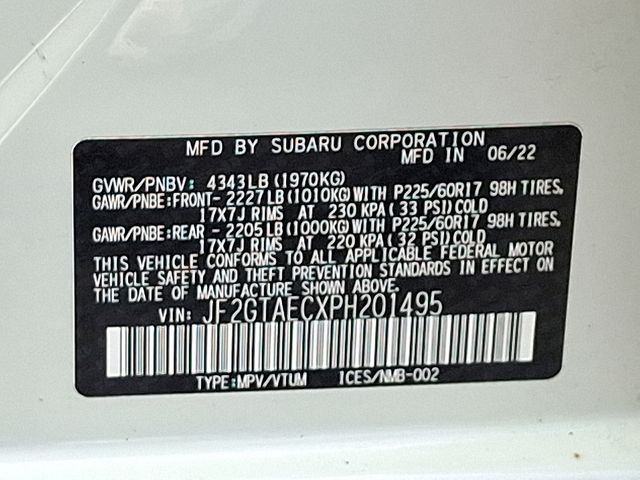 used 2023 Subaru Crosstrek car, priced at $26,916