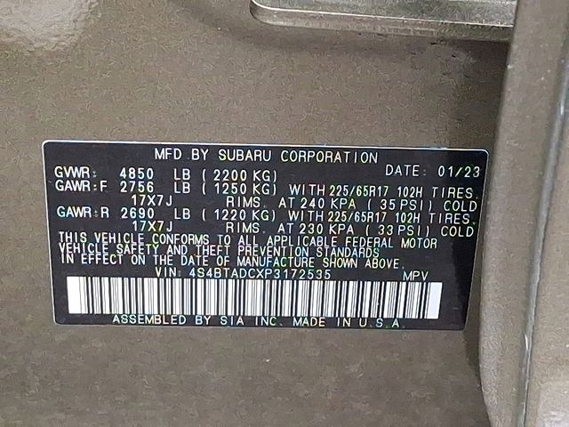 used 2023 Subaru Outback car, priced at $27,861