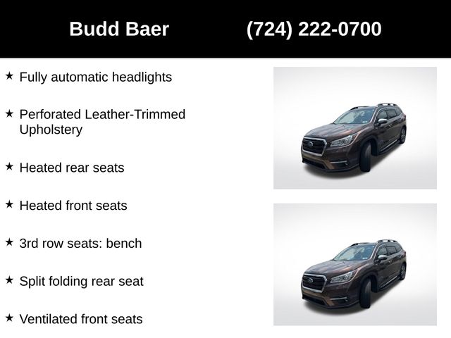 used 2019 Subaru Ascent car, priced at $26,986