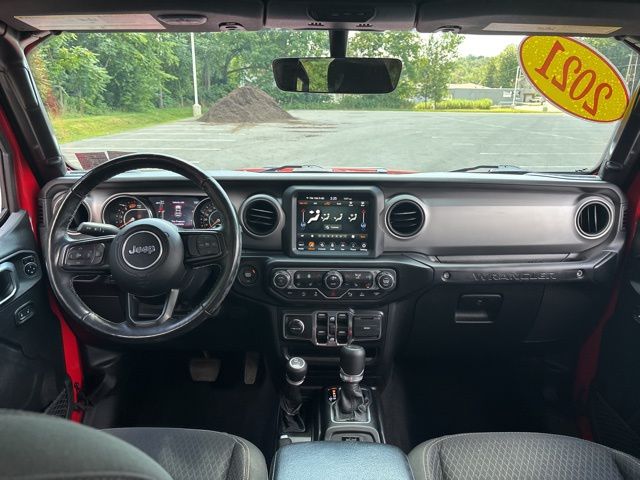 used 2021 Jeep Wrangler car, priced at $27,999