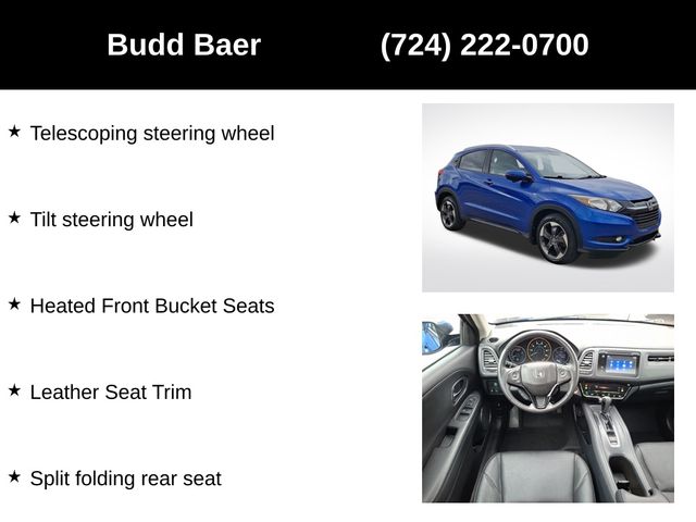 used 2018 Honda HR-V car, priced at $18,860
