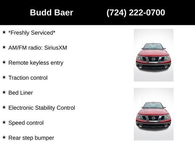 used 2016 Nissan Frontier car, priced at $17,440