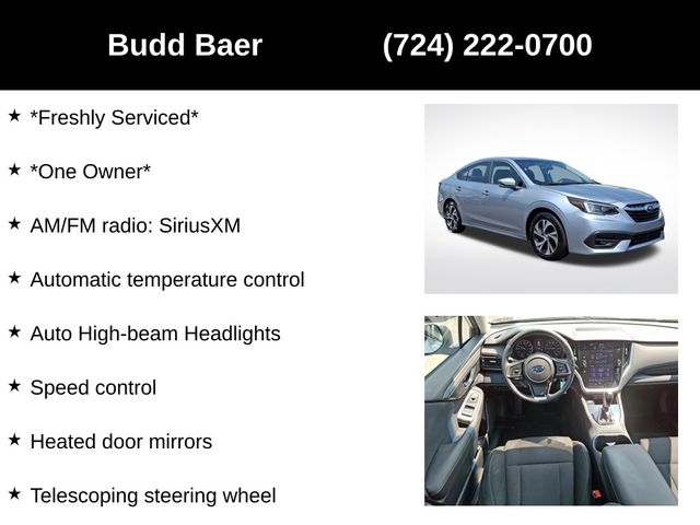 used 2022 Subaru Legacy car, priced at $22,513