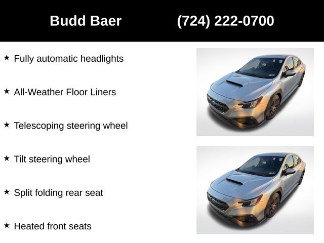 used 2024 Subaru WRX car, priced at $29,935