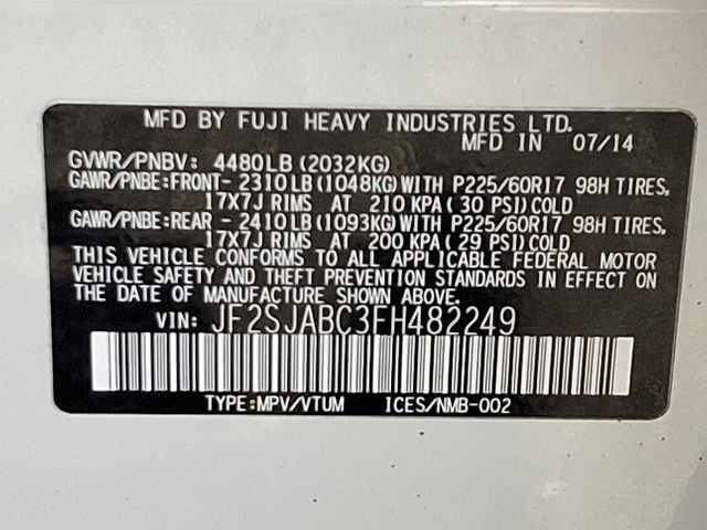 used 2015 Subaru Forester car, priced at $12,165