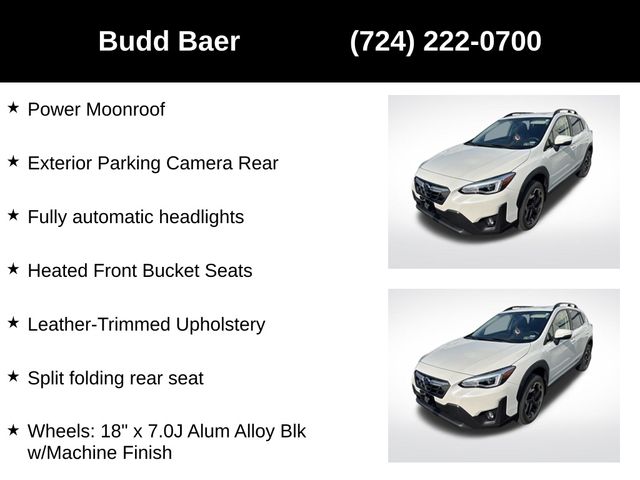 used 2023 Subaru Crosstrek car, priced at $27,854