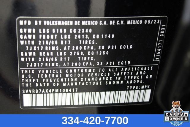 used 2023 Volkswagen Tiguan car, priced at $24,999