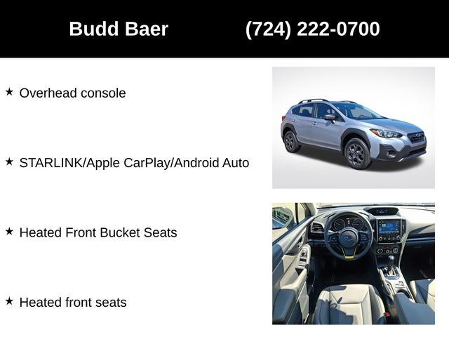 used 2023 Subaru Crosstrek car, priced at $27,789