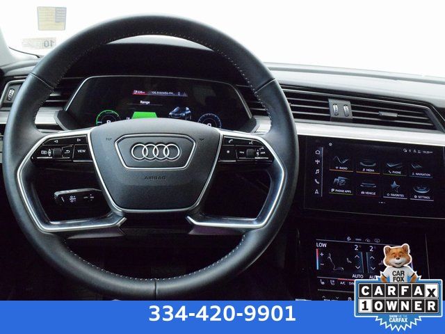 used 2021 Audi e-tron car, priced at $29,497