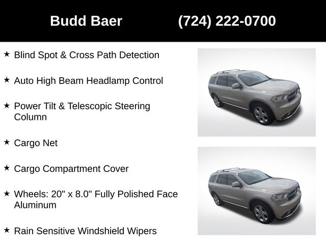used 2014 Dodge Durango car, priced at $15,734