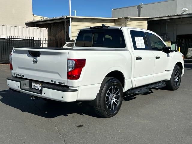 used 2022 Nissan Titan car, priced at $36,850