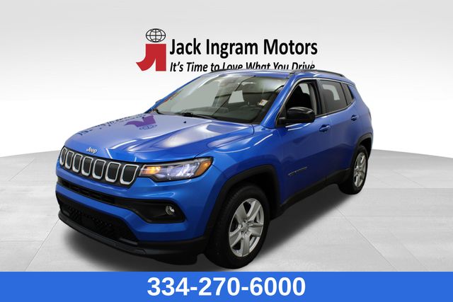 used 2022 Jeep Compass car, priced at $19,499