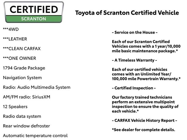 used 2022 Toyota Tundra car, priced at $52,999