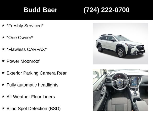 used 2025 Subaru Outback car, priced at $33,930