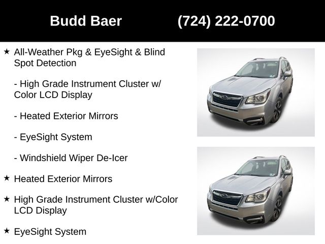 used 2017 Subaru Forester car, priced at $18,452