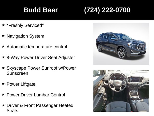 used 2019 GMC Terrain car, priced at $24,896