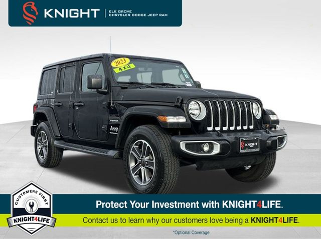 used 2023 Jeep Wrangler car, priced at $39,995