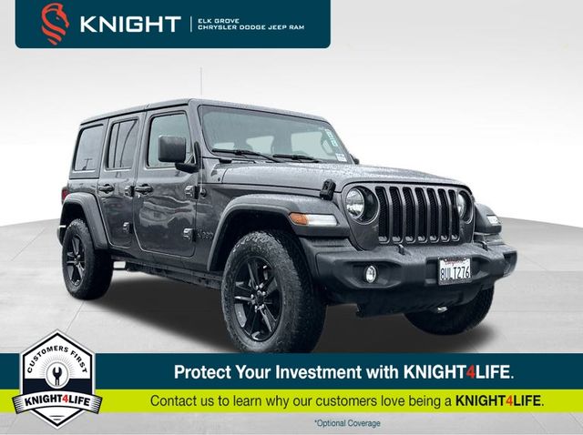 used 2021 Jeep Wrangler car, priced at $30,335