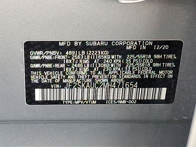 used 2021 Subaru Forester car, priced at $25,910