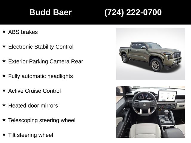 used 2025 Toyota Tacoma car, priced at $48,932