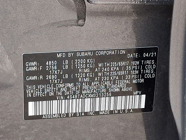 used 2021 Subaru Outback car, priced at $19,665