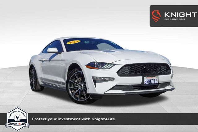 used 2020 Ford Mustang car, priced at $20,287