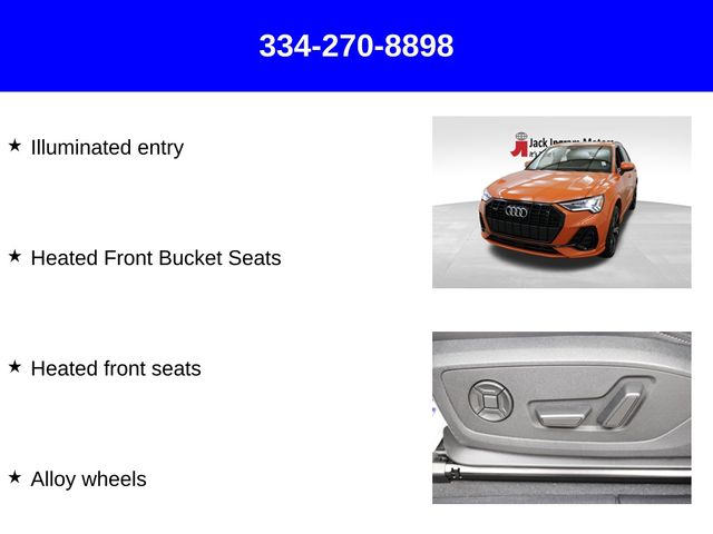 used 2023 Audi Q3 car, priced at $31,999