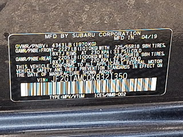 used 2019 Subaru Crosstrek car, priced at $18,360