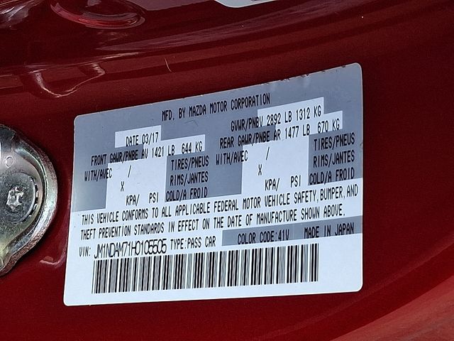 used 2017 Mazda Miata RF car, priced at $16,749