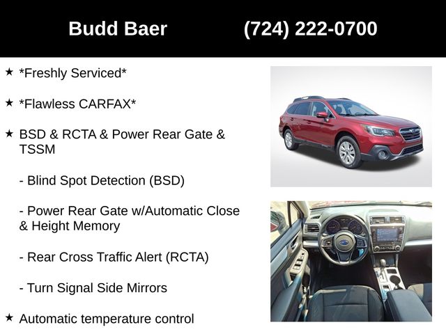 used 2019 Subaru Outback car, priced at $18,880